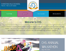 Tablet Screenshot of chschool.net